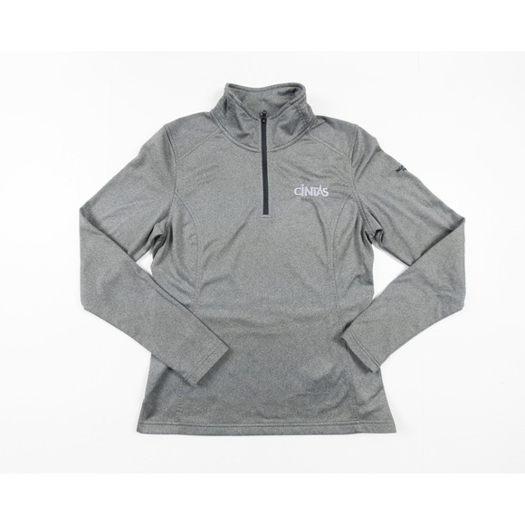 The North Face Tops - The North Face Sweater Womens Small Gray 1/4 Zip Pullover Lightweight Activewear